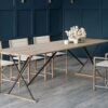 'Strung' Oak Dining Table - Image 3